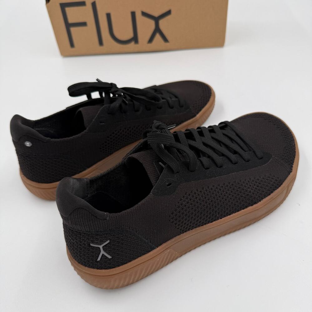 Flux Adapt Knit Trainer Black Mens Size 8 Womens Size 9.5 w/box Originally $110